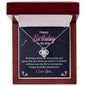 To My Wife Love Knot Necklace