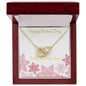 Happy Mother's Day Interlocking Hearts Necklace