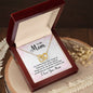 To My Mom Interlocking Hearts Necklace