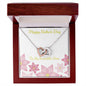 Happy Mother's Day Interlocking Hearts Necklace