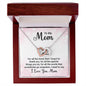 To My Mom Interlocking Hearts Necklace