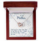 To My Mother Interlocking Hearts Necklace