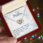 To My Mother Interlocking Hearts Necklace