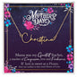 Happy Mother's Day Signature Name Necklace