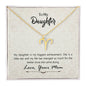 To My Daughter Zodiac Symbol Necklace