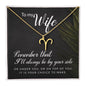 To My Beautiful Wife Zodiac Symbol Necklace