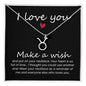 I love You Zodiac Symbol Necklace