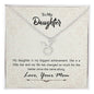 To My Daughter Zodiac Symbol Necklace