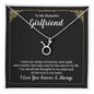 To My Beautiful Girlfriend Zodiac Symbol Necklace