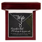To My Beautiful Wife Zodiac Symbol Necklace