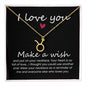 I love You Zodiac Symbol Necklace