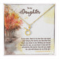 To My Daughter Zodiac Symbol Necklace