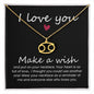 I love You Zodiac Symbol Necklace