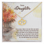 To My Daughter Zodiac Symbol Necklace