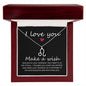 I love You Zodiac Symbol Necklace
