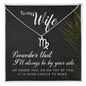 To My Beautiful Wife Zodiac Symbol Necklace