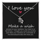 I love You Zodiac Symbol Necklace