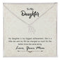 To My Daughter Zodiac Symbol Necklace