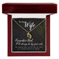 To My Beautiful Wife Zodiac Symbol Necklace
