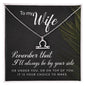 To My Beautiful Wife Zodiac Symbol Necklace