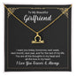 To My Beautiful Girlfriend Zodiac Symbol Necklace