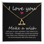 I love You Zodiac Symbol Necklace