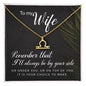 To My Beautiful Wife Zodiac Symbol Necklace