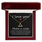 I love You Zodiac Symbol Necklace