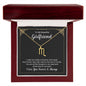 To My Beautiful Girlfriend Zodiac Symbol Necklace