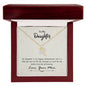 To My Daughter Zodiac Symbol Necklace