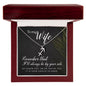 To My Beautiful Wife Zodiac Symbol Necklace