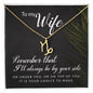To My Beautiful Wife Zodiac Symbol Necklace