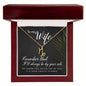 To My Beautiful Wife Zodiac Symbol Necklace