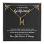 To My Beautiful Girlfriend Zodiac Symbol Necklace