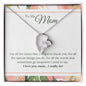 To My Mom Forever Love Necklace