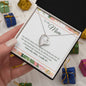 To My Mom Forever Love Necklace
