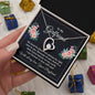 To My Girlfriend Forever Love Necklace