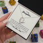 To My Daughter Forever Love Necklace
