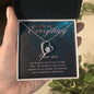 To My Girlfriend Forever Love Necklace