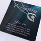 To My Girlfriend Forever Love Necklace