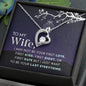 To My Wife Forever Love Necklace