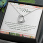 To My Mom Forever Love Necklace