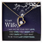 To My Wife Forever Love Necklace