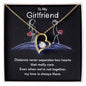 To My Girlfriend Forever Love Necklace