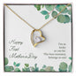 Happy Mother's Day Forever Love Necklace