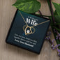 To My Beautiful Wife Forever Love Necklace