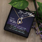 To My Wife Forever Love Necklace