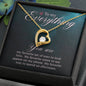 To My Girlfriend Forever Love Necklace