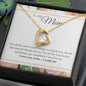 To My Mom Forever Love Necklace