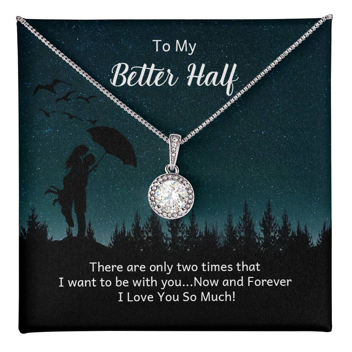 To My Better Half Wife Gift Necklace